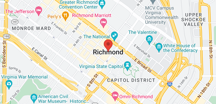 map of 100 Richmond LI